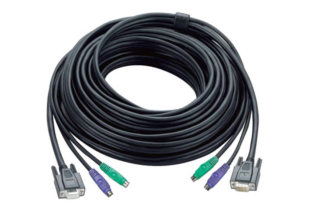 ATEN 2L-1010P/C - Standardowy kabel KVM 10M PS/2