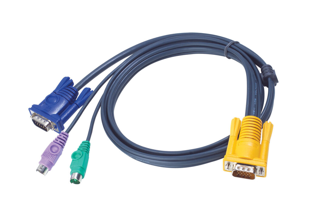 ATEN 2L-5210P - Kabel KVM 10M PS/2 KVM z 3 w 1 SPHD