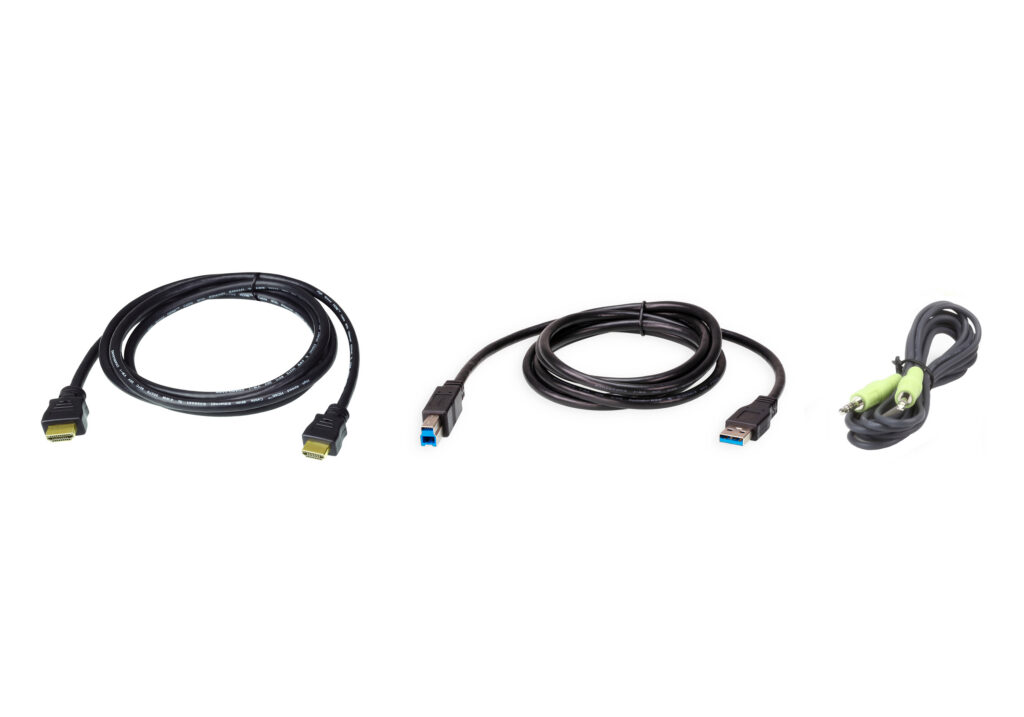 ATEN 2L-7D02UHX3 - Zestaw kabli KVM 1.8M USB HDMI