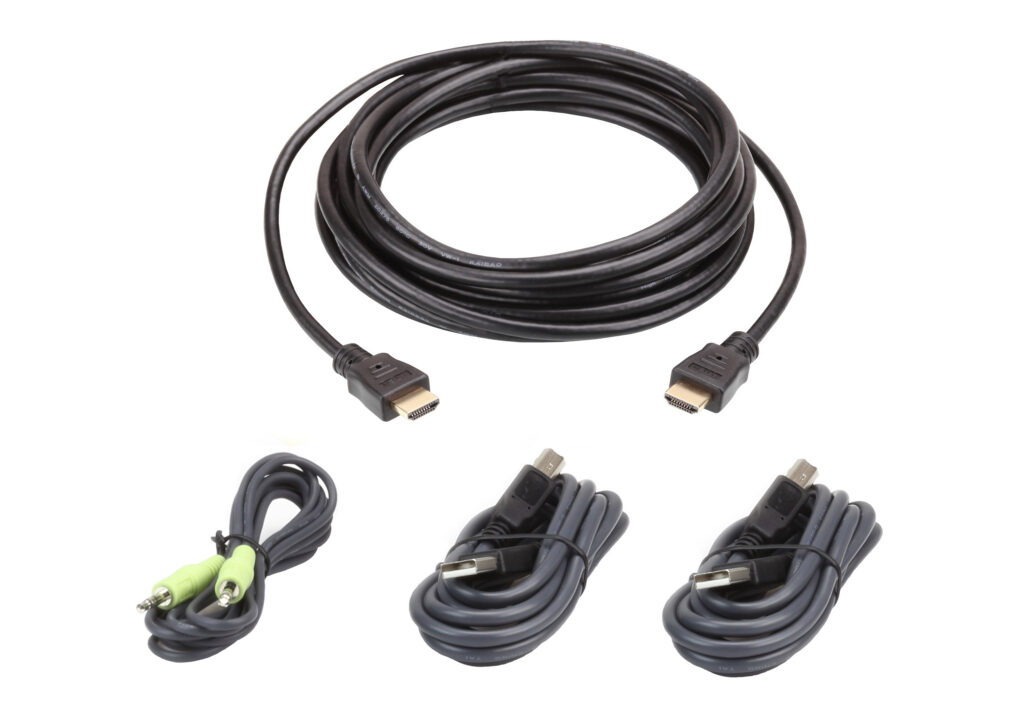 ATEN 2L-7D03UHX4 - Zestaw kabli 3M USB HDMI Secure KVM