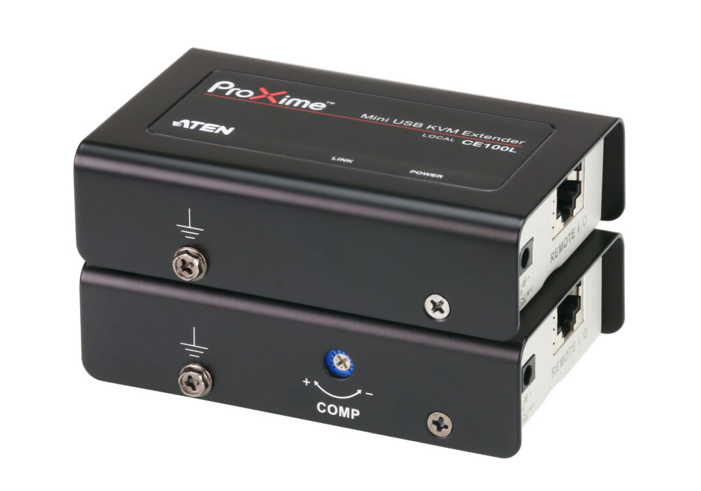 ATEN CE100 - Mini ekstender KVM USB VGA Cat 5 (1280 x 1024@100m)