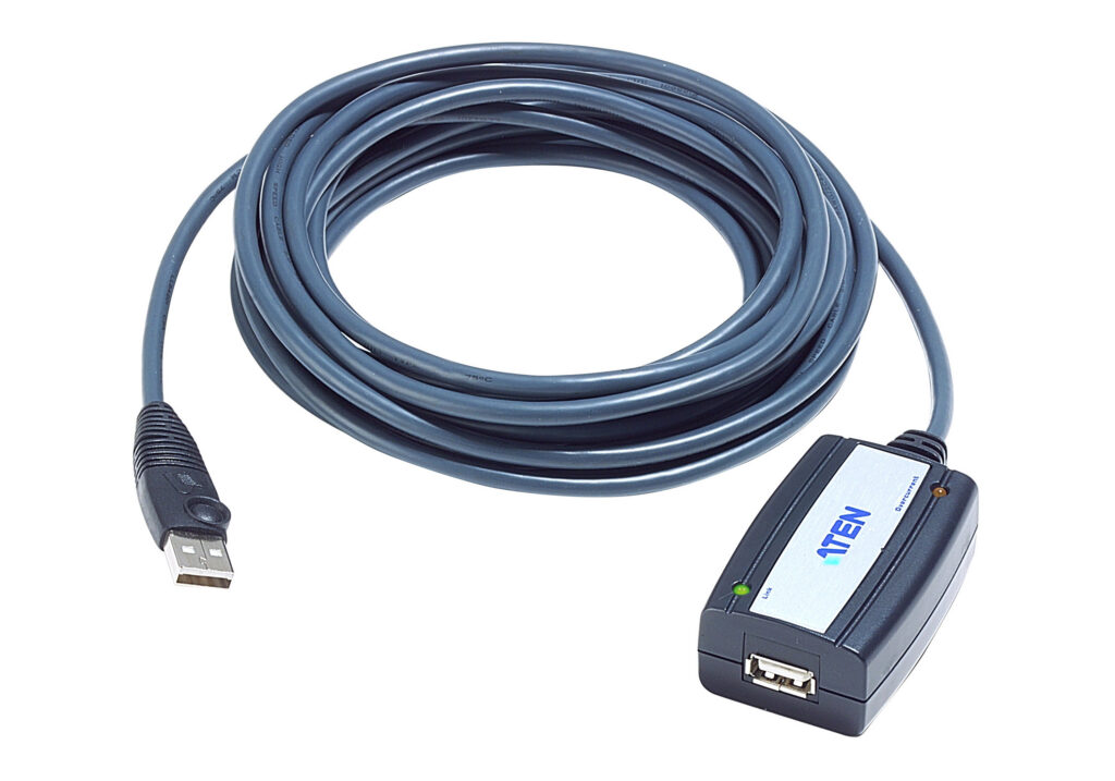 ATEN UE250 - Kabel ekstendera 5m USB 2.0 (połączenie łańcuchowe do 25m)