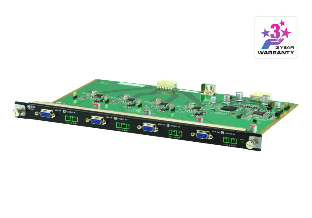 ATEN VM7104 - 4-portowa płyta wejściowa VGA
