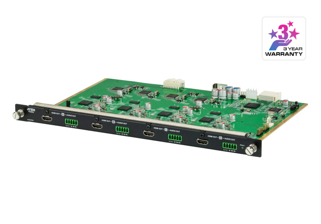 ATEN VM8804 - 4-portowa płyta wyjściowa HDMI