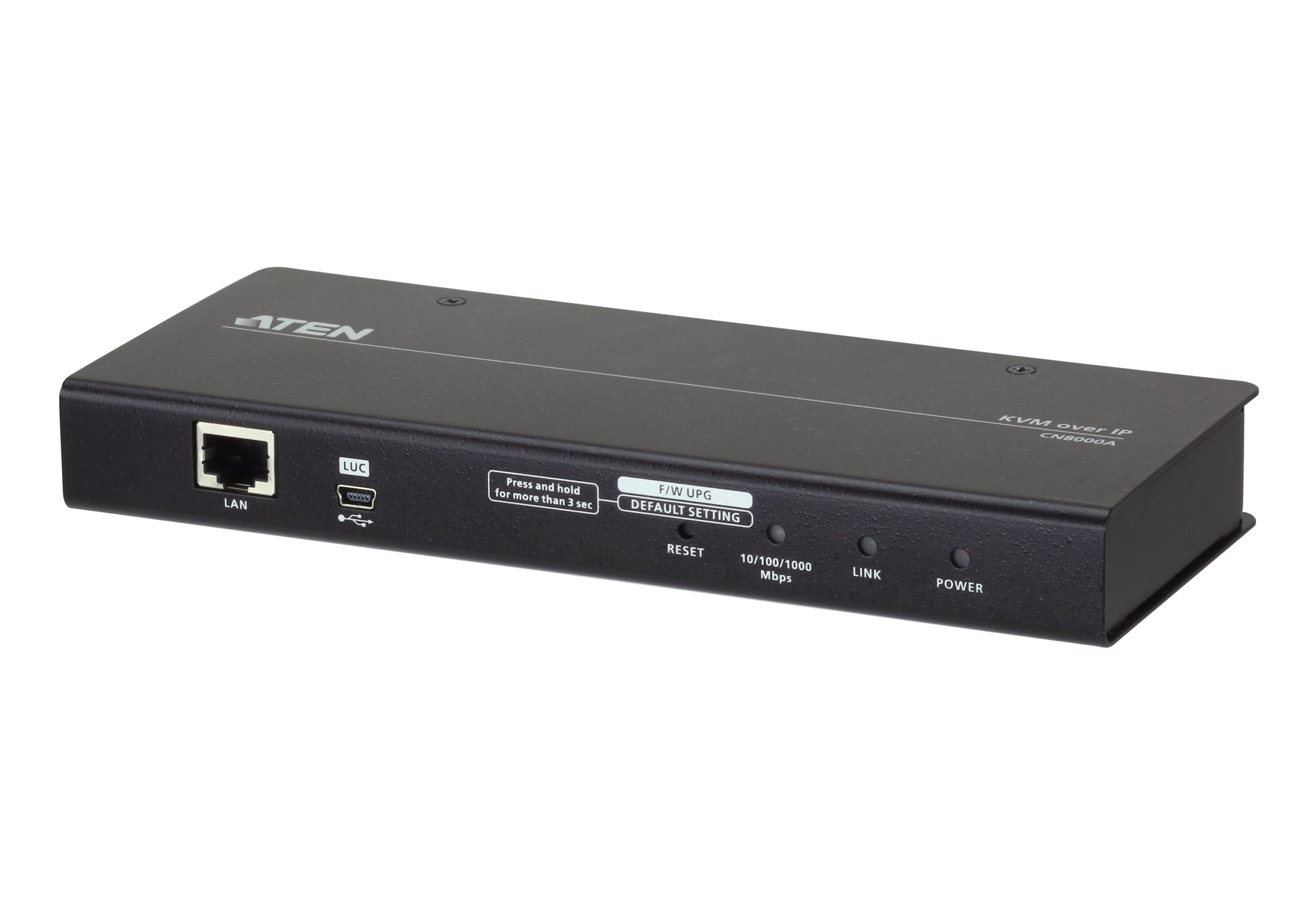 ATEN CN8000A - 1-portowy przełącznik KVM over IP VGA (1920 x 1200) z 1 współdzielonym lokalnym/zdalnym dostępem