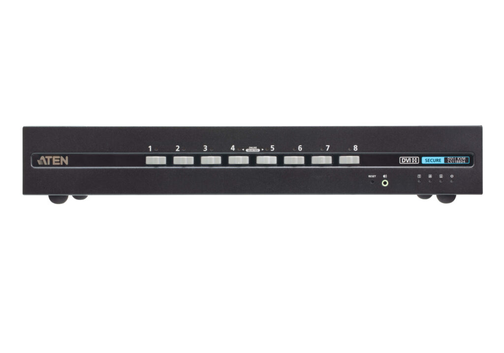 ATEN CS1188D4 - 8-portowy przełącznik Secure KVM USB DVI (zgodny z PSD PP v4.0)