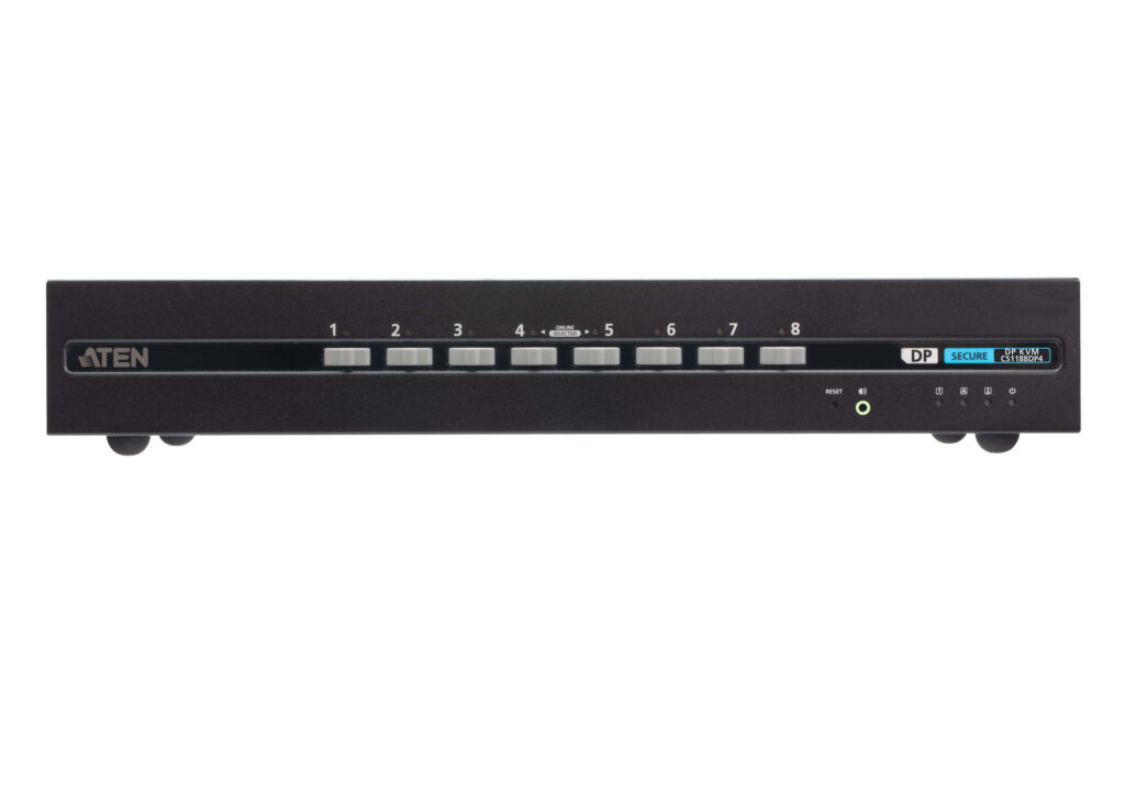 ATEN CS1188DP4 - 8-portowy przełącznik Secure KVM USB DisplayPort (zgodny z PSD PP v4.0)