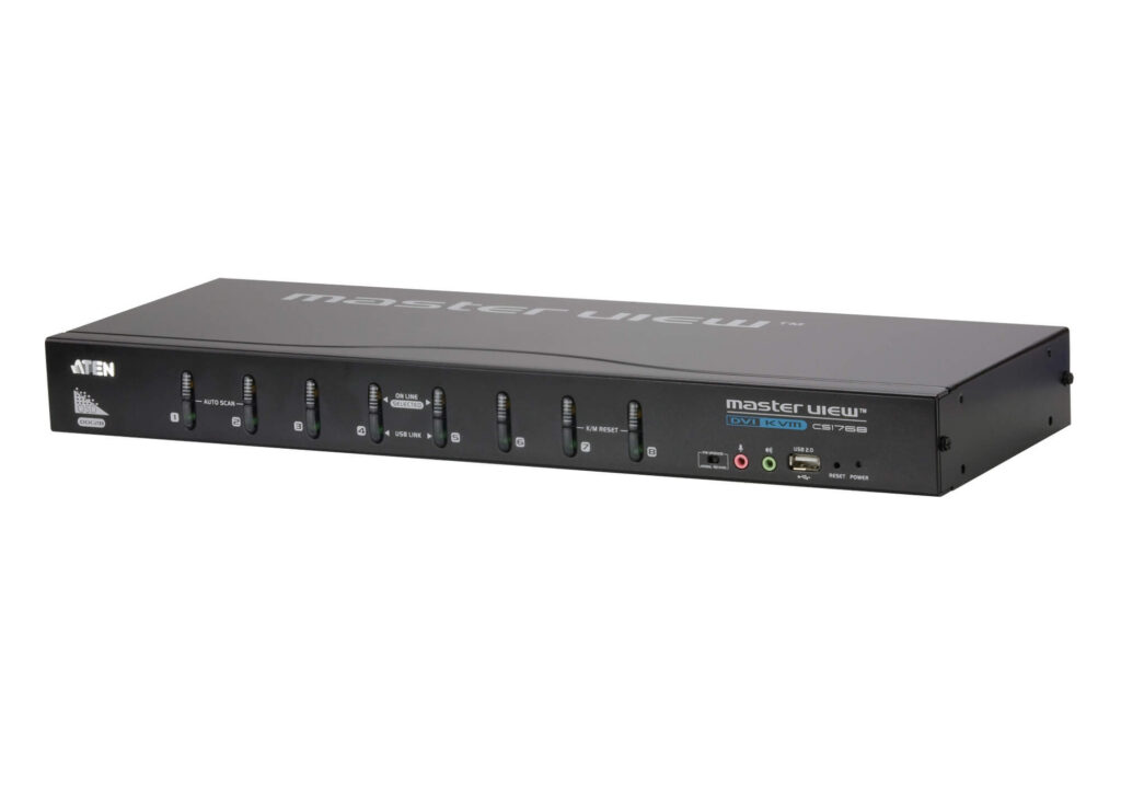 ATEN CS1768 - 8-portowy przełącznik KVM USB DVI