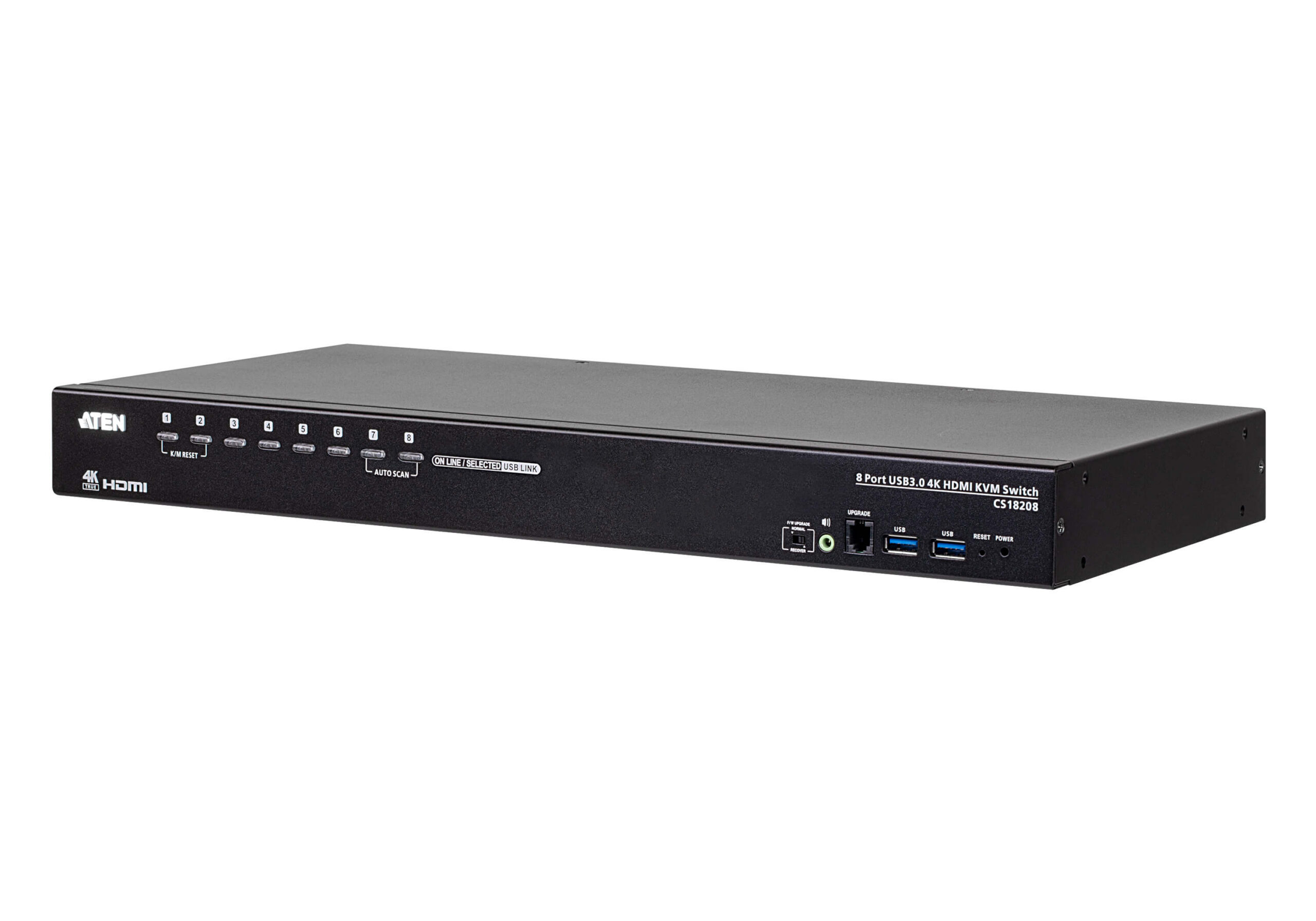ATEN CS18208 - 8-portowy przełącznik KVM USB 3.0 4K HDMI