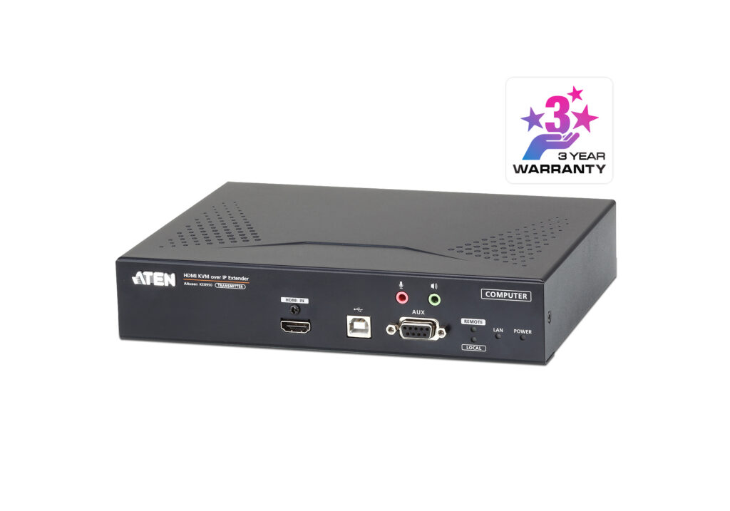 ATEN KE8950T - Jednomonitorowy nadajnik ekstendera KVM over IP HDMI 4K