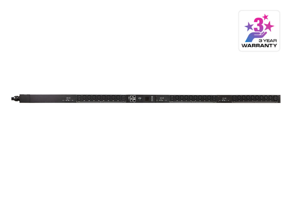 ATEN PG98330 - 30-wyjściowe 3-fazowe przełączalne eco PDU 32A z pomiarem per gniazdo