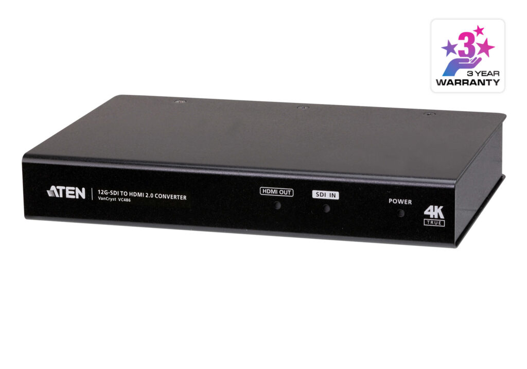 ATEN VC486 - Konwerter 12G-SDI do HDMI 2.0