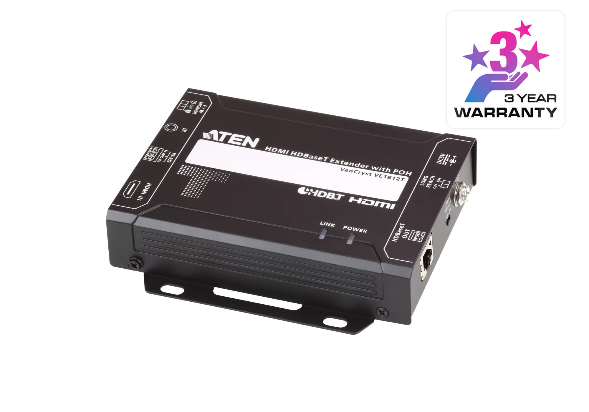 ATEN VE1812T - Nadajnik ekstendera HDMI HDBaseT z PoH (4K@100m) (HDBaseT klasa A)
