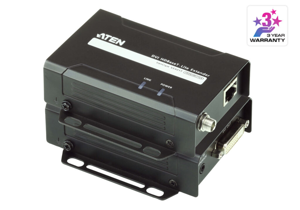 ATEN VE601 - Ekstender DVI HDBaseT-Lite (1080p@70m) (HDBaseT klasa B)