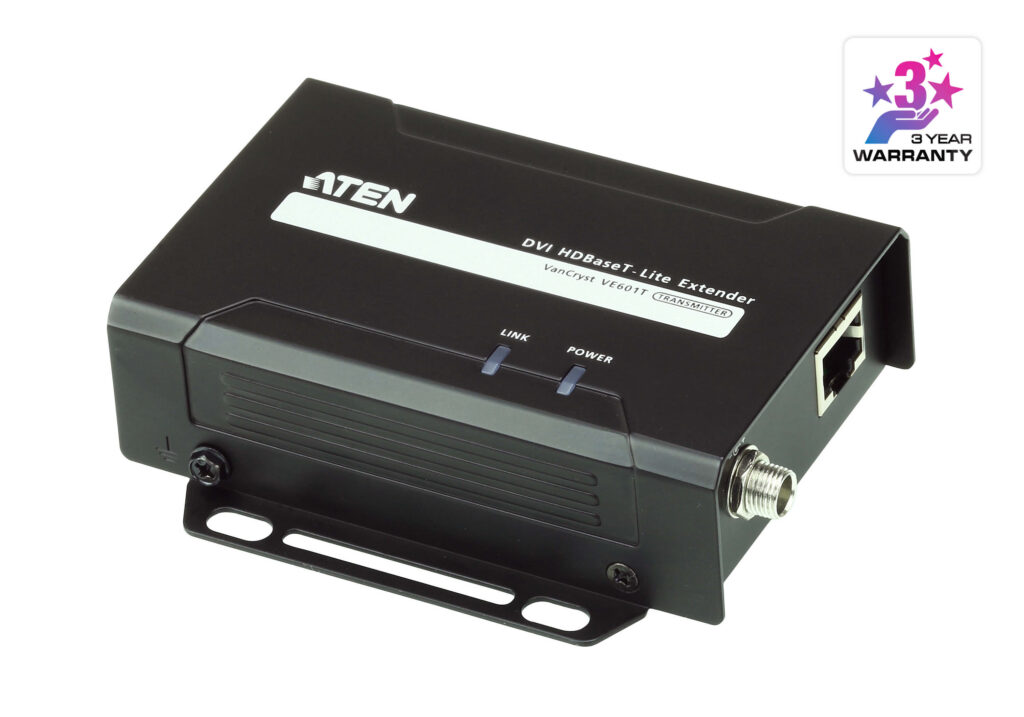 ATEN VE601T - Nadajnik ekstendera DVI HDBaseT-Lite (HDBaseT klasa B)