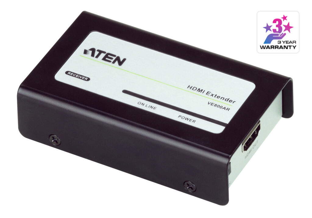 ATEN VE800AR - Odbiornik ekstendera HDMI Cat 5 (1080p@40m)