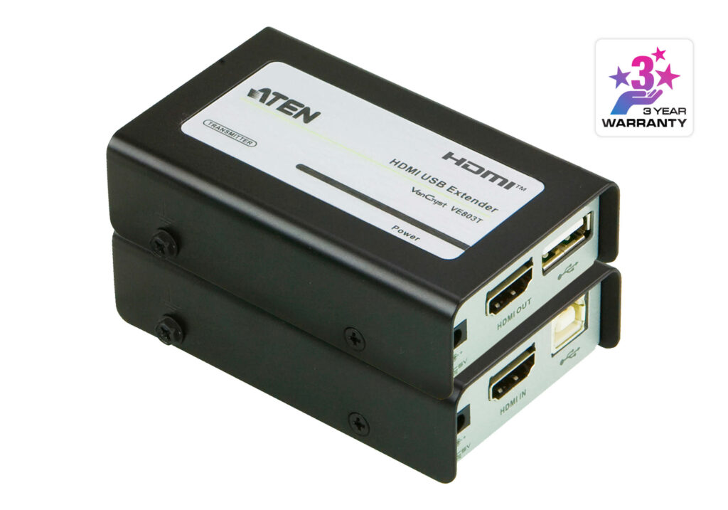 ATEN VE803 - Ekstender HDMI/USB Cat 5 (1080p@40m)