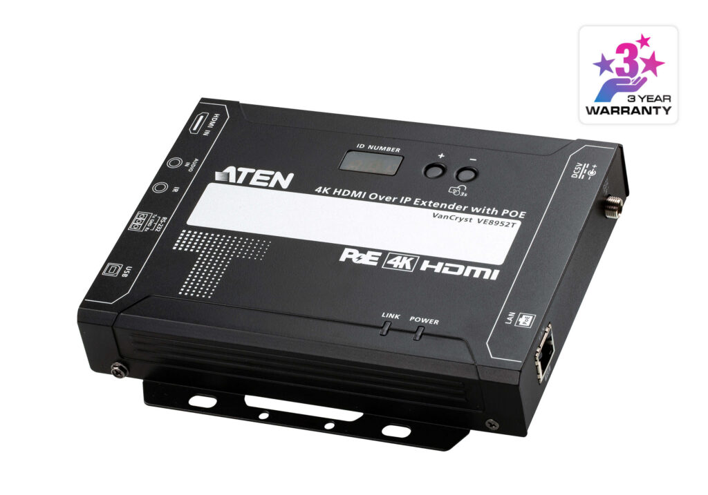 ATEN VE8952T - Nadajnik 4K HDMI over IP z PoE