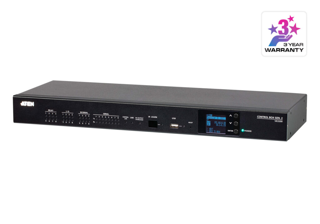 ATEN VK2200 - Kontroler systemu sterowania ATEN drugiej generacji z Dual LAN