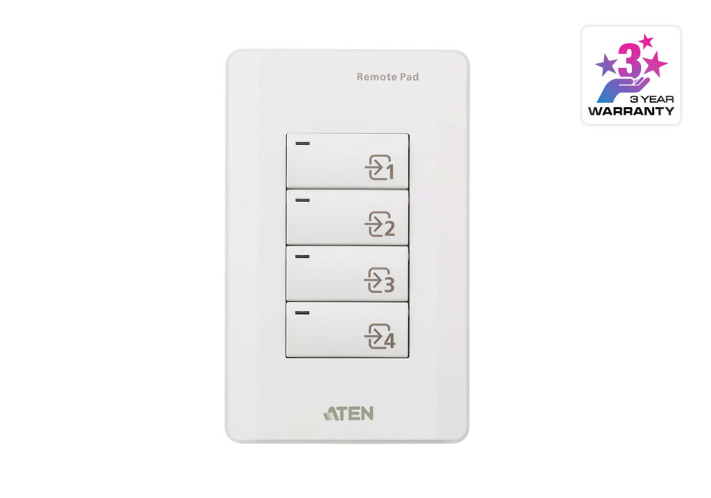 ATEN VPK104 - 4-przyciskowy zdalny pilot kablowy