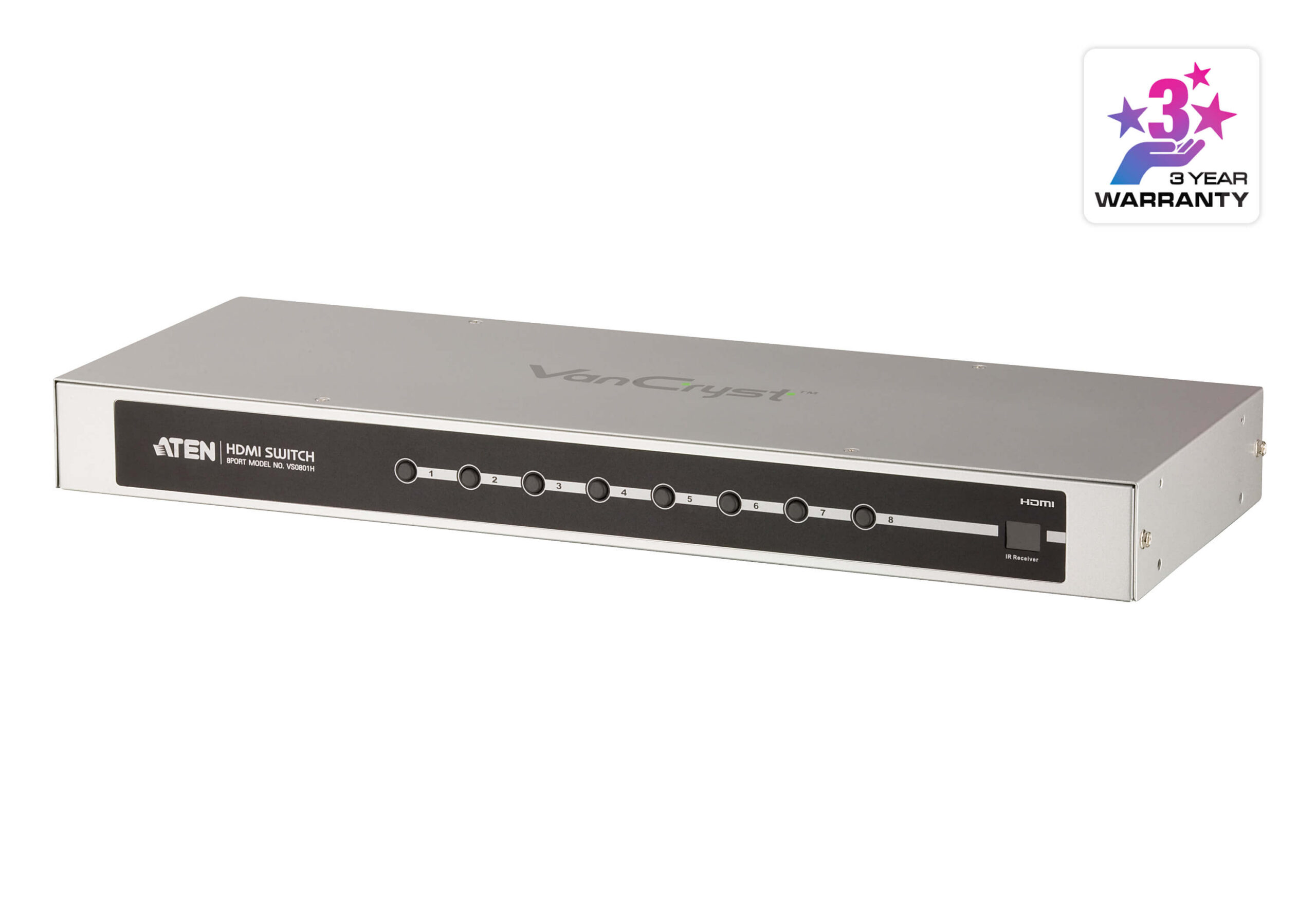 ATEN VS0801H - 8-portowy przełącznik HDMI