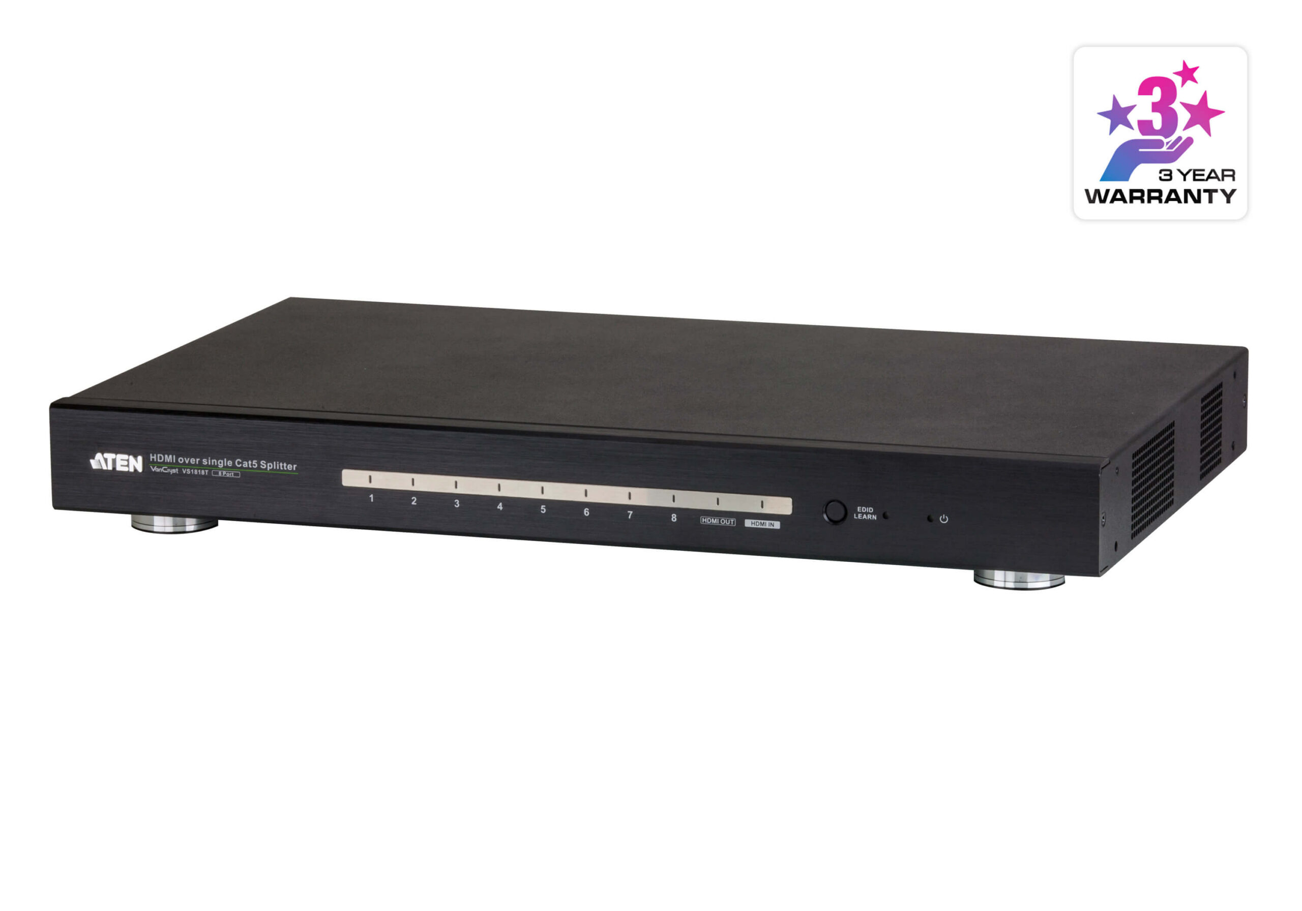 ATEN VS1818T - 8-portowy rozdzielacz HDMI HDBase-T (klasa A)