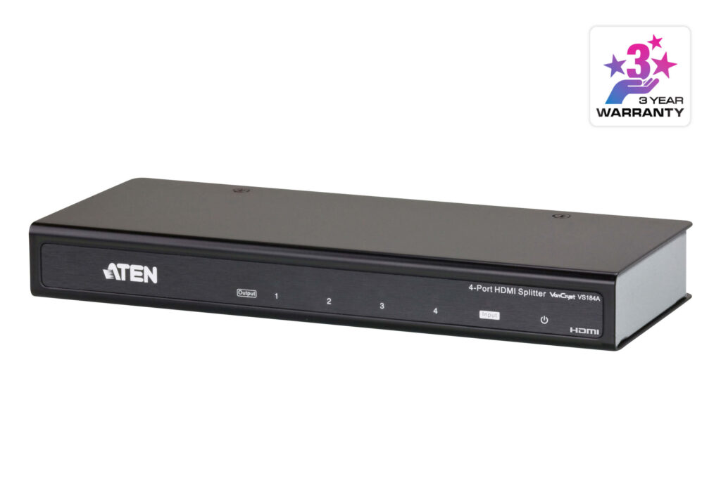 ATEN VS184A - 4-portowy rozdzielacz HDMI 4K